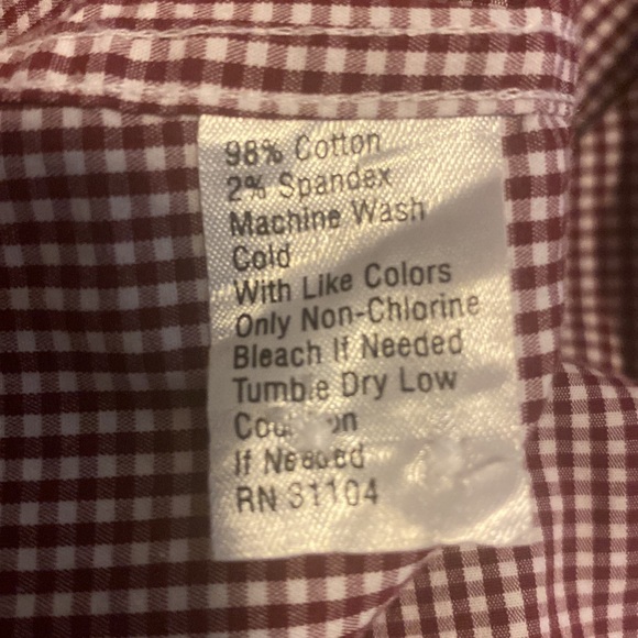 Crown and Ivy Men’s Classic Fit Button-Up Size M - Picture 4 of 4